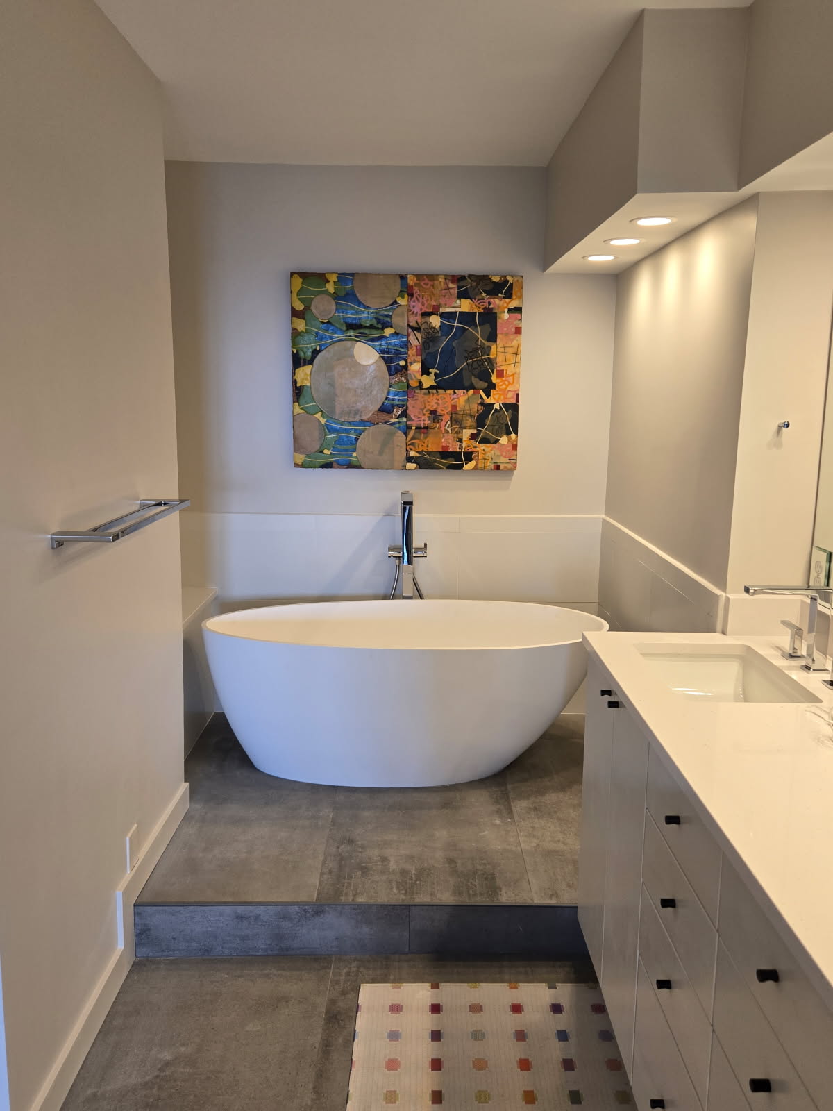 Bathroom after renovation